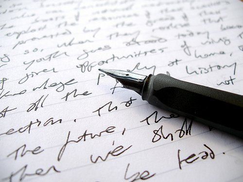 scrisul de mana