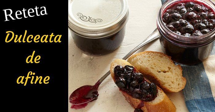 reteta dulceata de afine