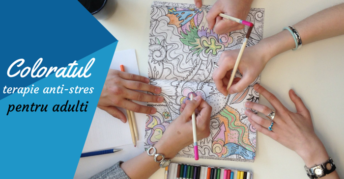 coloratul terapie anti-stres pentru adulti