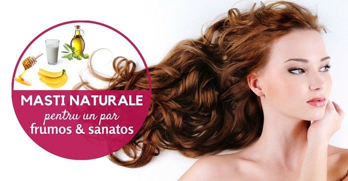 Masti naturale pentru par, pe care le poti prepara acasa