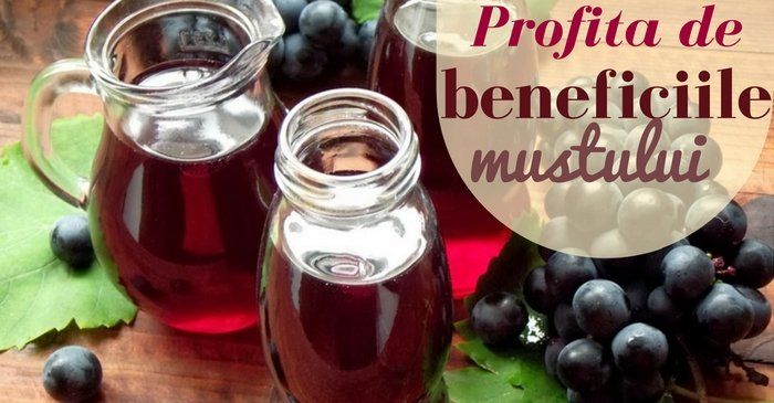 Mustul, elixirul tineretii pe timp de toamna – beneficii si recomandari