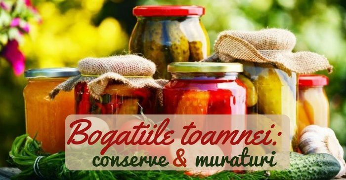 Ce nu trebuie sa-ti lipseasca din camara toamna: conserve si muraturi