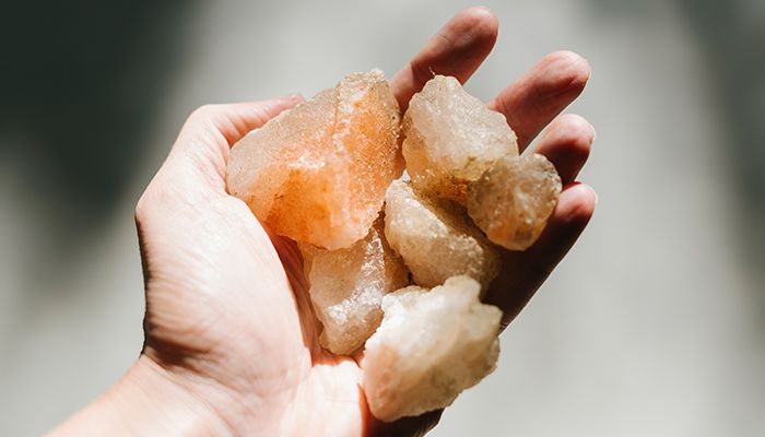 Lampa cu sare de Himalaya 1