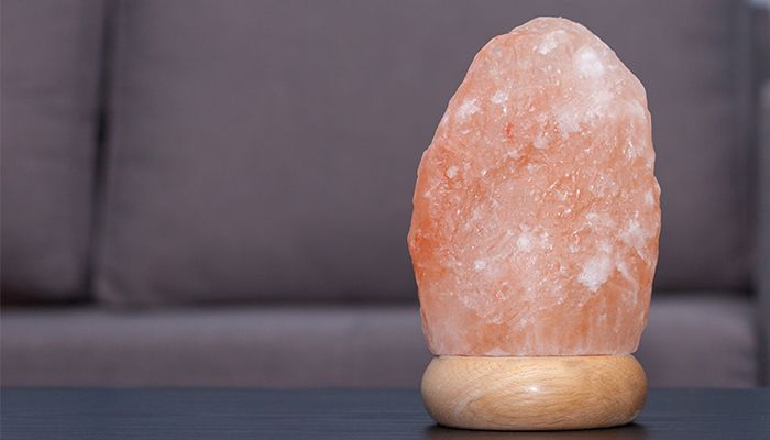 Lampa cu sare de Himalaya