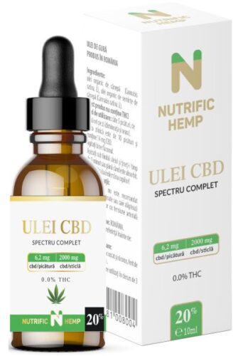 Uleiul CBD Nutrific acum în farmacii și magazine naturiste 1
