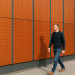 Cum se protejează panourile traforate metalice împotriva decolorării