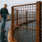 Cum se poate preveni corodarea plasei de sârmă în zone cu apă sărată