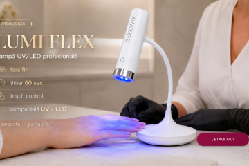Lampă UV LED profesională pentru manichiuri perfecte: de ce merită să alegi SoKwik Lumi Flex