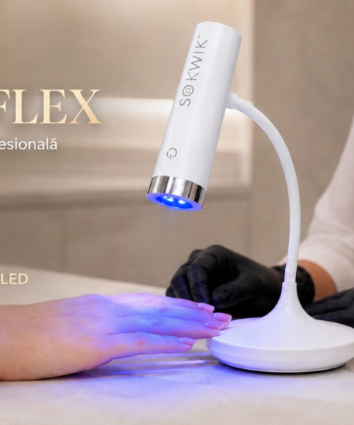 Lampă UV LED profesională pentru manichiuri perfecte: de ce merită să alegi SoKwik Lumi Flex